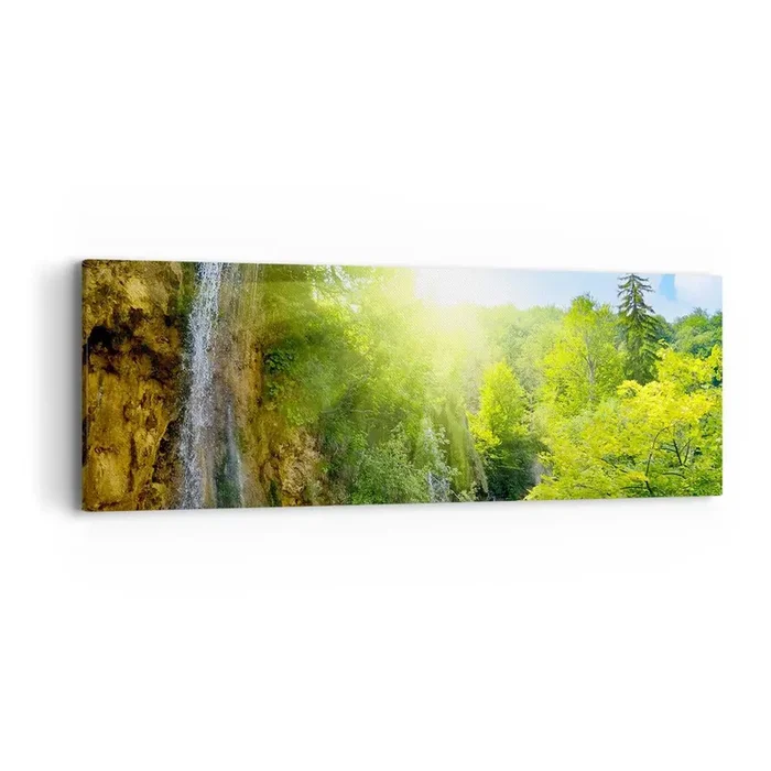 Cuadro sobre lienzo – Impresión de Imagen – Debe ser el Edén – 90×30 cm