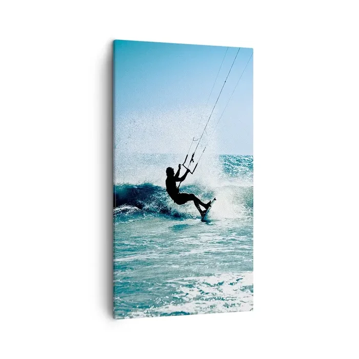 Cuadro sobre lienzo – Impresión de Imagen – Déjate llevar – 45×80 cm