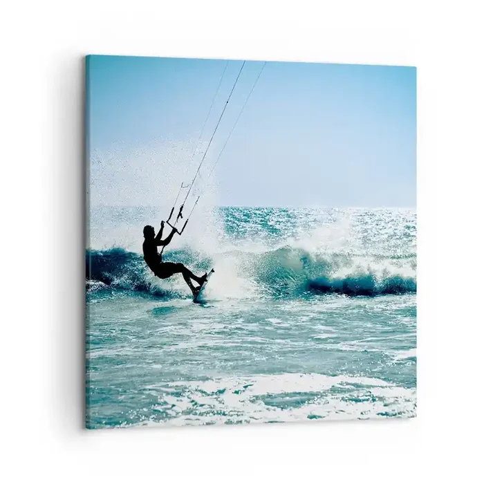 Cuadro sobre lienzo – Impresión de Imagen – Déjate llevar – 50×50 cm