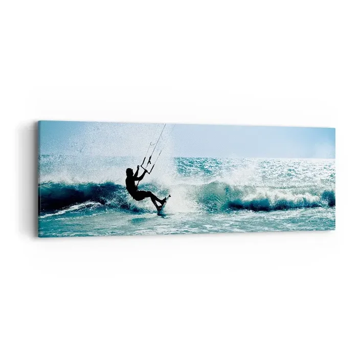 Cuadro sobre lienzo – Impresión de Imagen – Déjate llevar – 90×30 cm