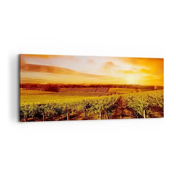 Cuadro sobre lienzo – Impresión de Imagen – Delicadamente afrutado con un toque de sol – 100×40 cm