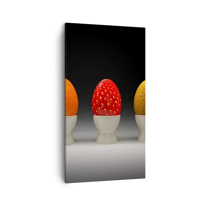 Cuadro sobre lienzo – Impresión de Imagen – Desayuno de frutas – 45×80 cm