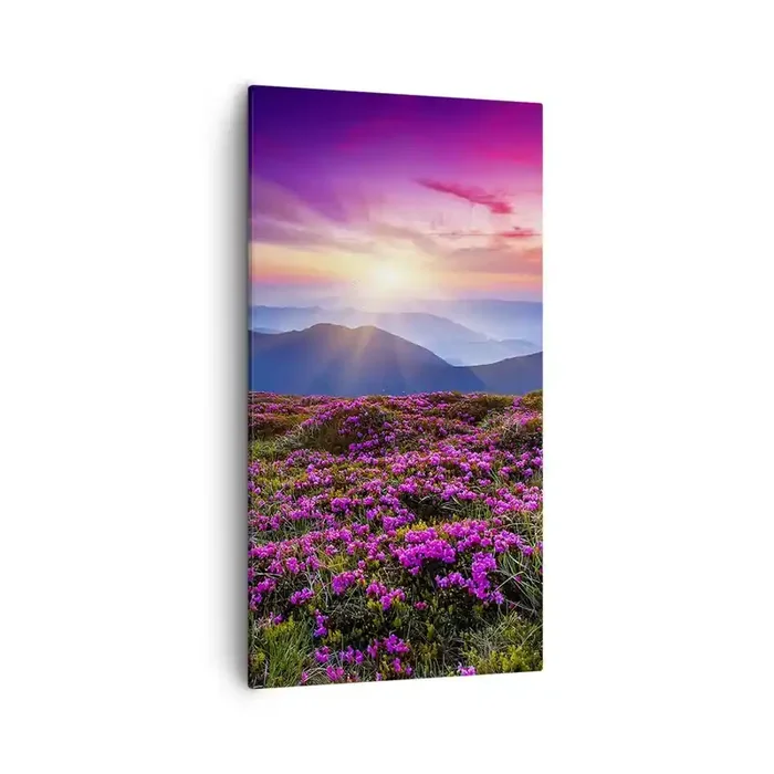 Cuadro sobre lienzo – Impresión de Imagen – Dulce aroma a frescura – 55×100 cm