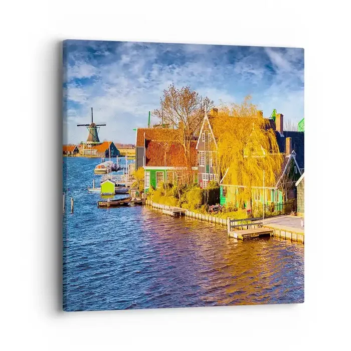 Cuadro sobre lienzo – Impresión de Imagen – Durante siglos, sin cambios – 40×40 cm
