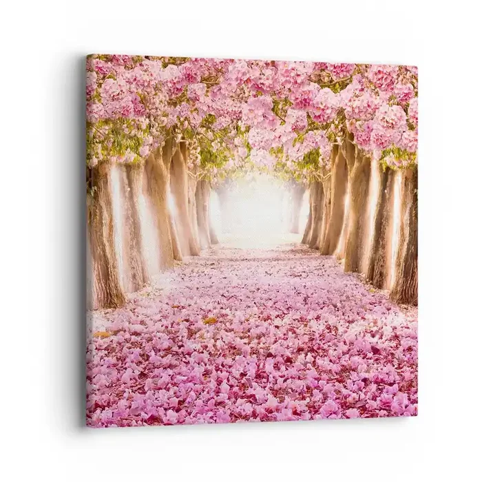 Cuadro sobre lienzo – Impresión de Imagen – El camino al paraíso – 40×40 cm