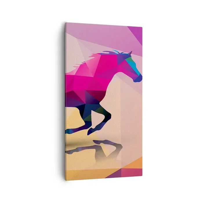Cuadro sobre lienzo – Impresión de Imagen – El cubismo sigue vivo – 55×100 cm