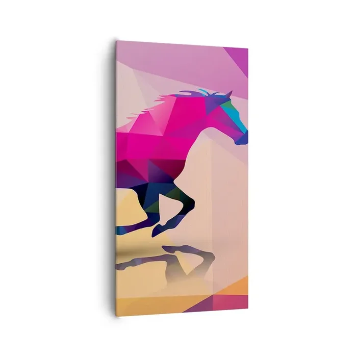 Cuadro sobre lienzo – Impresión de Imagen – El cubismo sigue vivo – 65×120 cm