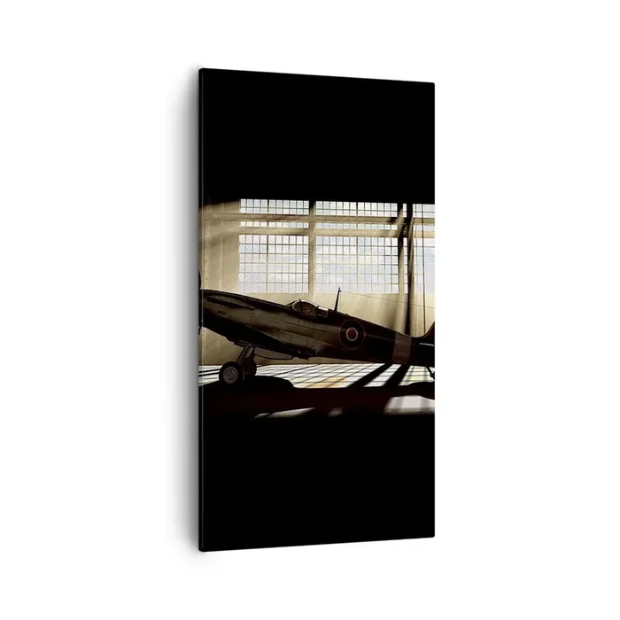 Cuadro sobre lienzo – Impresión de Imagen – El descanso del guerrero – 55×100 cm