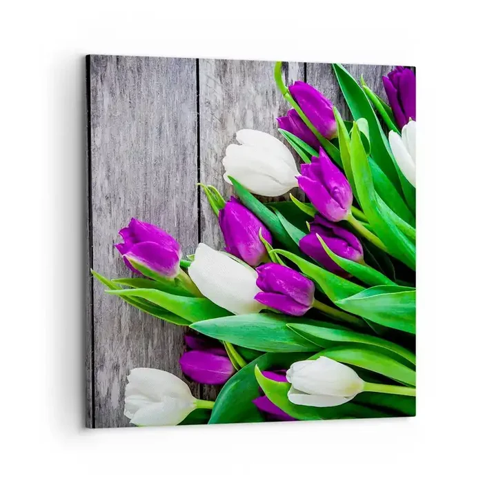 Cuadro sobre lienzo – Impresión de Imagen – El día de la fiesta de la primavera – 60×60 cm