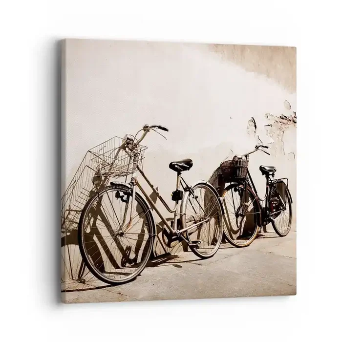 Cuadro sobre lienzo – Impresión de Imagen – El inolvidable encanto del pasado – 40×40 cm
