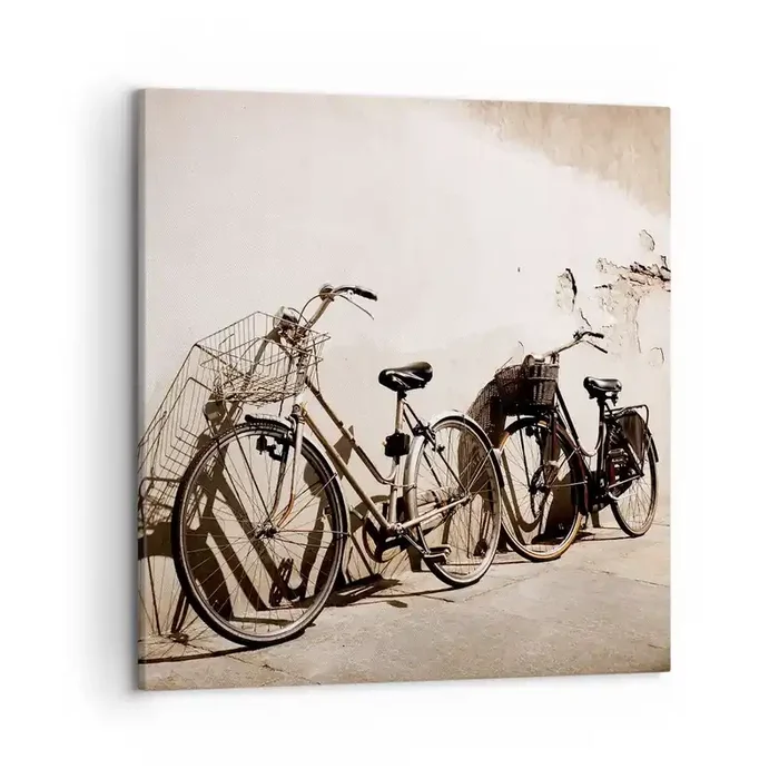 Cuadro sobre lienzo – Impresión de Imagen – El inolvidable encanto del pasado – 50×50 cm