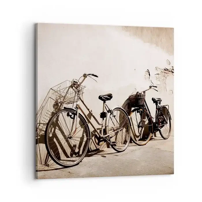 Cuadro sobre lienzo – Impresión de Imagen – El inolvidable encanto del pasado – 60×60 cm