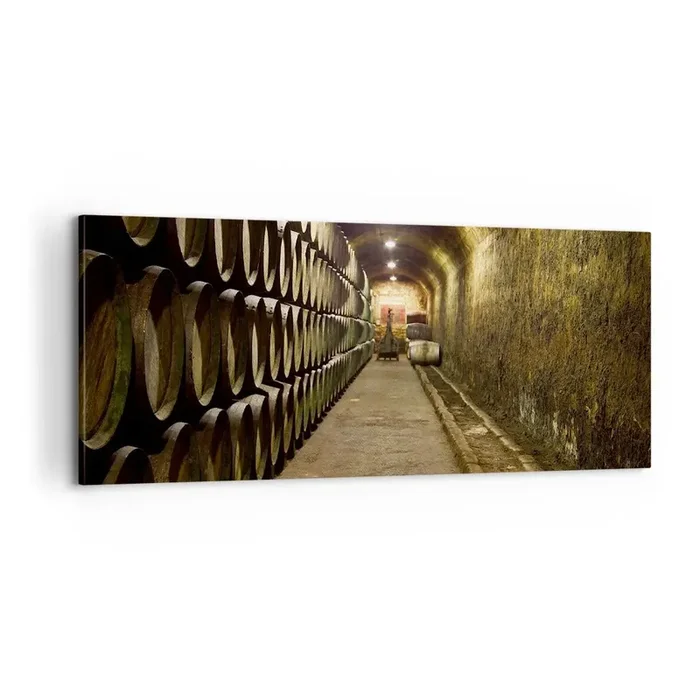 Cuadro sobre lienzo – Impresión de Imagen – El placer – 100×40 cm