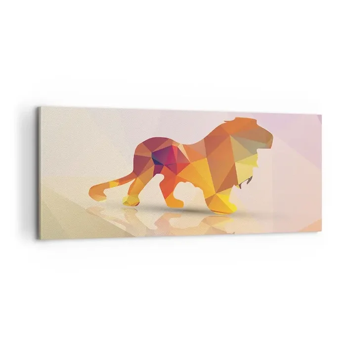 Cuadro sobre lienzo – Impresión de Imagen – El rey de los diamantes – 100×40 cm