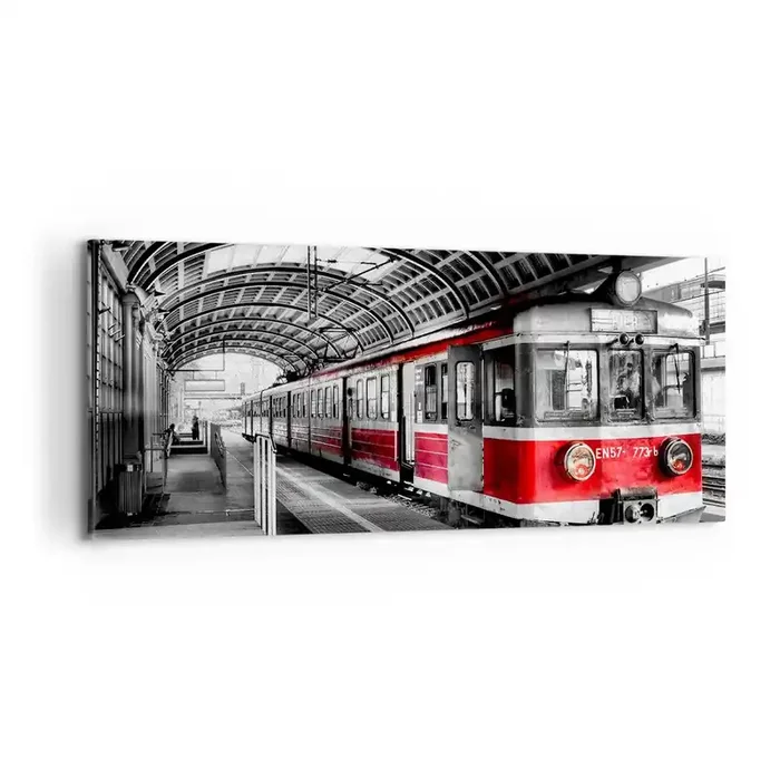 Cuadro sobre lienzo – Impresión de Imagen – ¿El viaje de su vida? – 100×40 cm