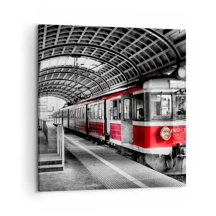 Cuadro sobre lienzo – Impresión de Imagen – ¿El viaje de su vida? – 50×50 cm