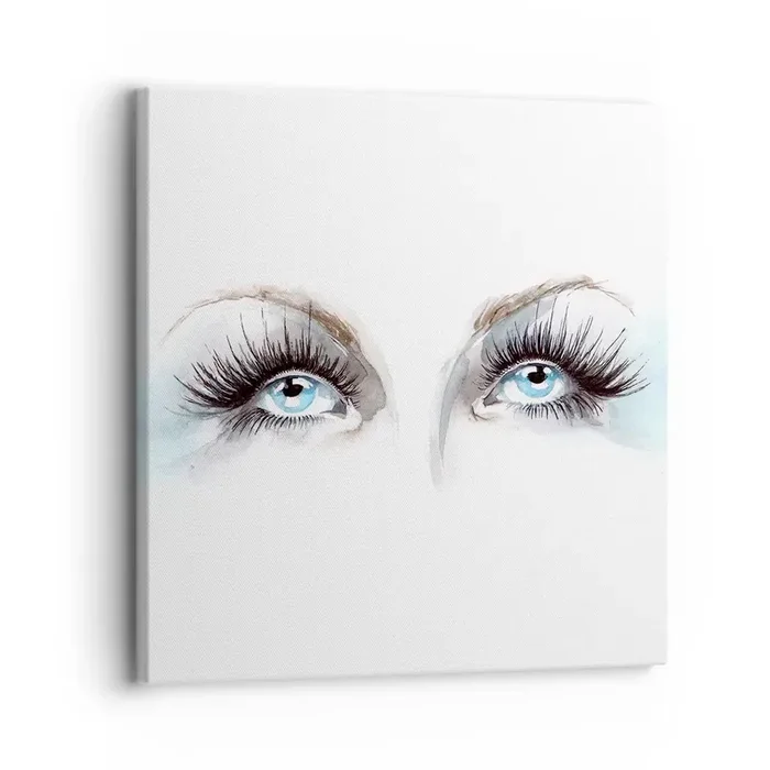 Cuadro sobre lienzo – Impresión de Imagen – ¿Los ojos de un ángel? – 30×30 cm