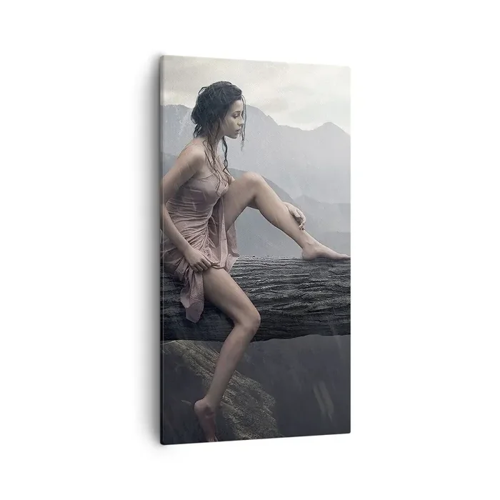 Cuadro sobre lienzo – Impresión de Imagen – Picos de belleza – 55×100 cm