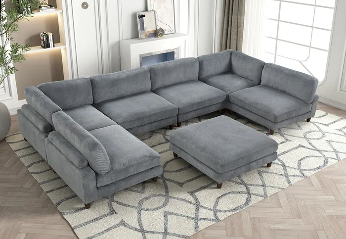 Dagenham Gray Sectional [ A ]