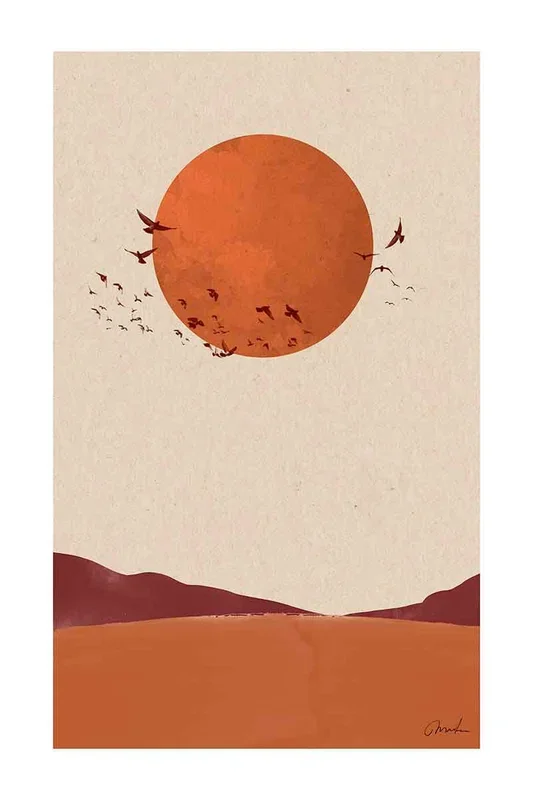 DESIERTO ROJO 90×60 – Drimdeco