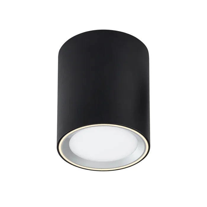 Downlight LED Fallon long 3 step dim negro/acero