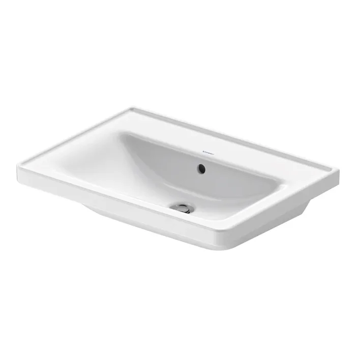 Duravit 2367650060 – Lavabo suspendido D-NEO 65 x 48 cm cerámica/blanco brillante