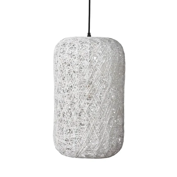 Dyberg Larsen Spin S lámpara colgante, blanco, Ø 30 cm