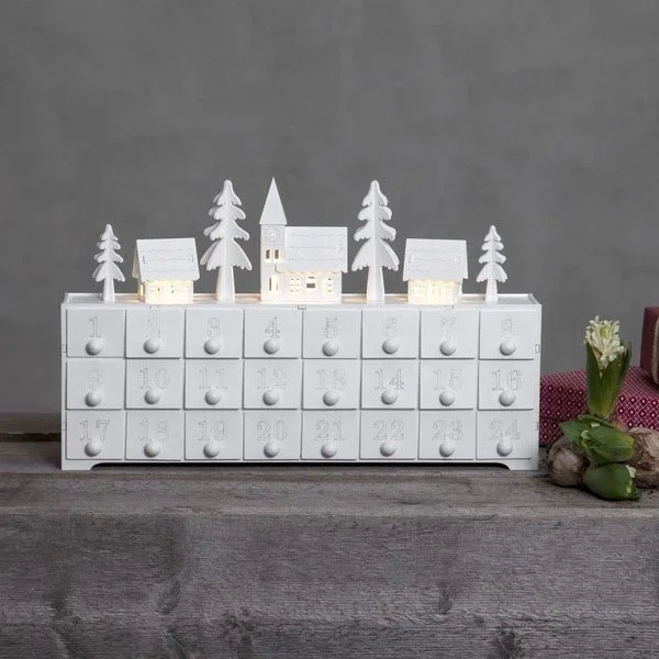 Eglo – Decoración de Navidad LED 4xLED/0,03W/2xAA