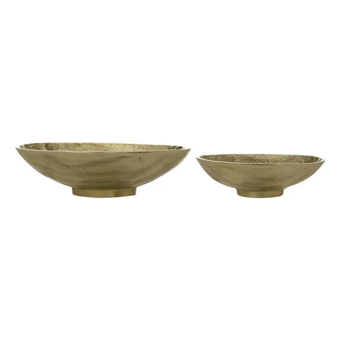 Eglo – SET 2x Bandeja decorativa diá. 28/21 cm dorado