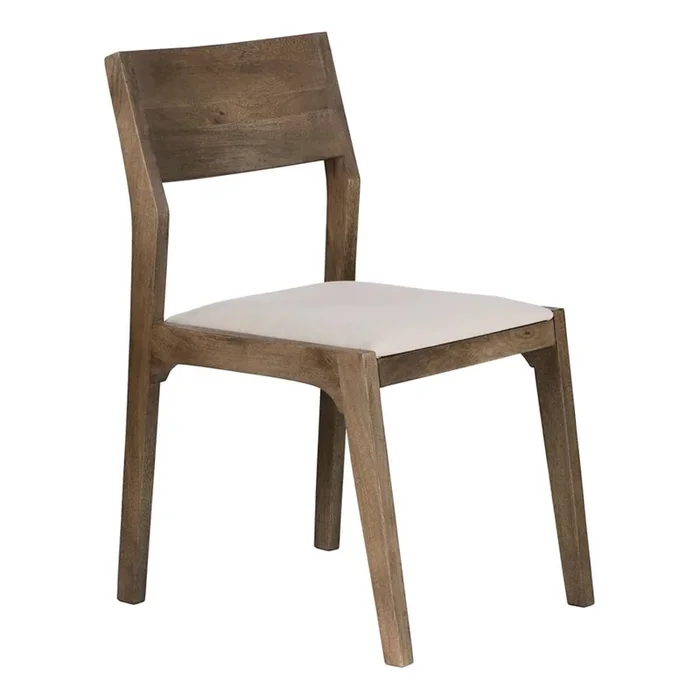 Eglo – Silla de comedor 84×55 cm marrón/color crema
