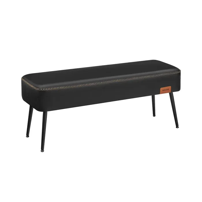 EKHO Colección – Banco para Recibidor Negro-VASAGLE