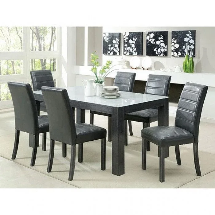 Elise Gray Dining Table