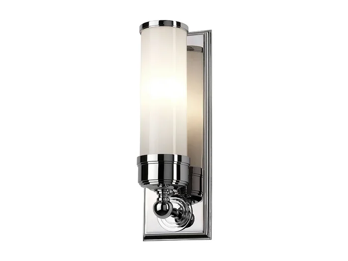 Elstead Worcester 1 ljus badrumsvägglampa polerad krom IP44, G9