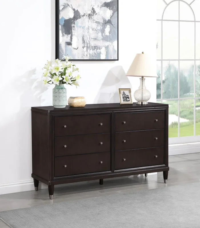 Emberlyn Brown 6-drawer Bedroom Dresser