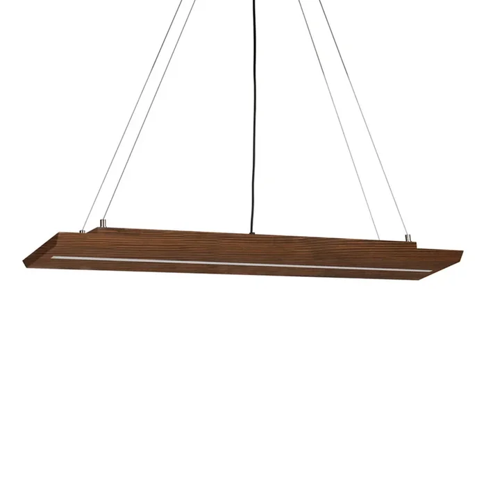 Envostar Tribe lámpara colgante LED pino oscuro
