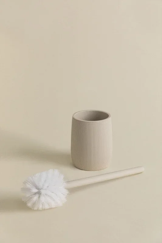 Escobilla de Baño Aristide Beige Crema – SKLUM