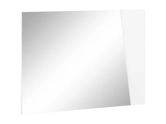 Espejo Alessio, Espejo de baño, 100% Made in Italy, 80x2h60 cm, Blanco brillo