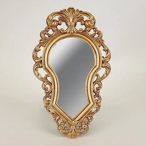 Espejo de pared 32,3×19,5 cm dorado