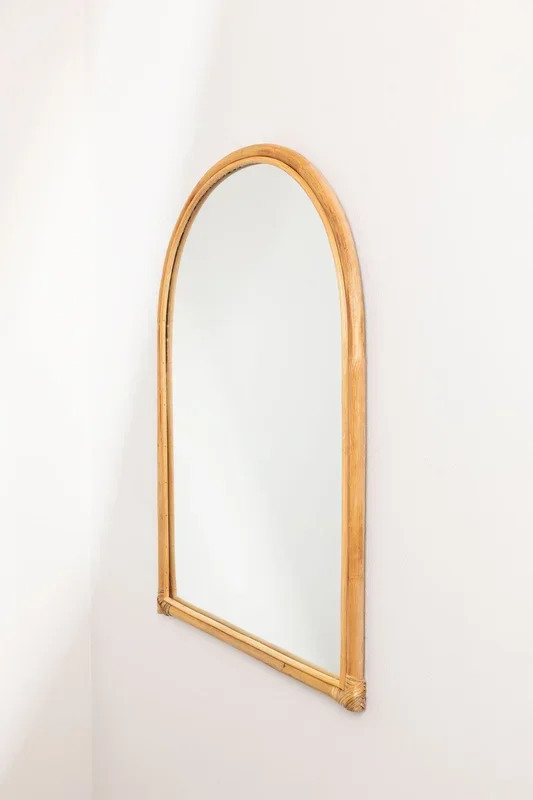 Espejo de Pared en Ratán Jasal Natural – SKLUM