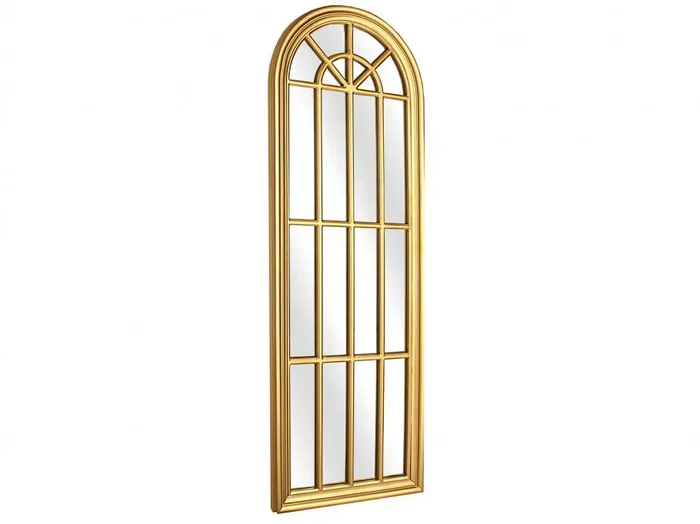 Espejo Resina F/ventana Dorado
