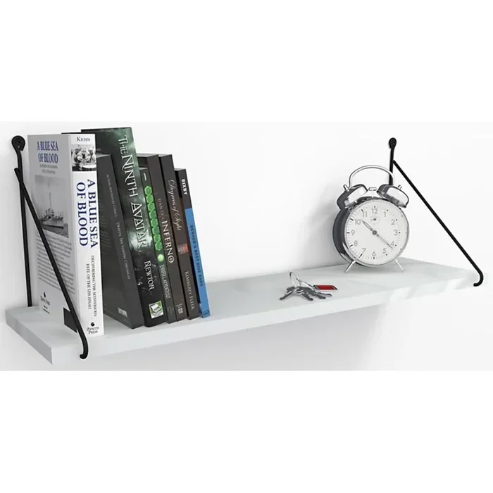 Estante de pared ARMONI 20×72 cm blanco