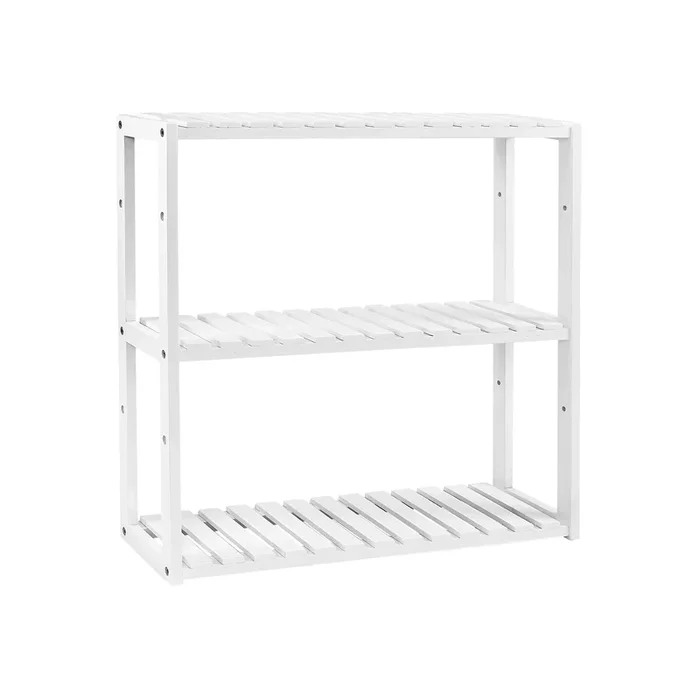 Estantería de Bambú para Baño Librería Organizador de 3 Estantes Estantería-SONGMICS