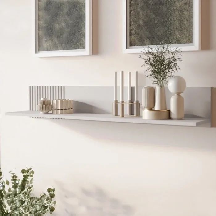 Estantería de pared ARUBA 20×120 cm beige