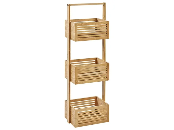 Estantería WAVERLY Madera de bambú Marrón claro