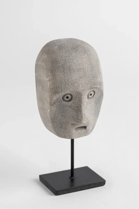Estatua de Piedra Arenisca Ronic Gris Topo Claro – SKLUM
