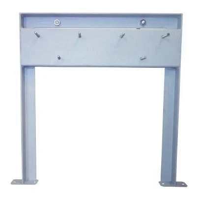 Estructura 45×49,4 cm plateada