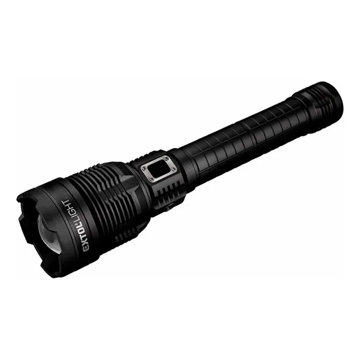 Extol – Linterna LED recargable y regulable con power bank LED/60W/10000 mAh 8000 lm IPX4 negro