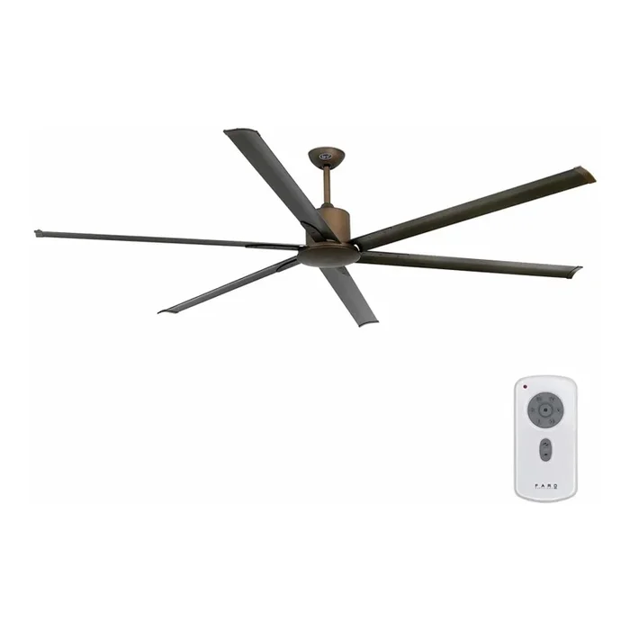 FARO 33462A – Ventilador de techo ANDROS XL marrón Ø 213 cm + control remoto