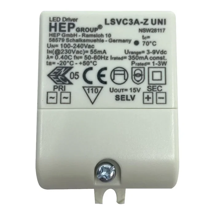 Faro 46060 – Transformador electrónico 3W/230V/15V