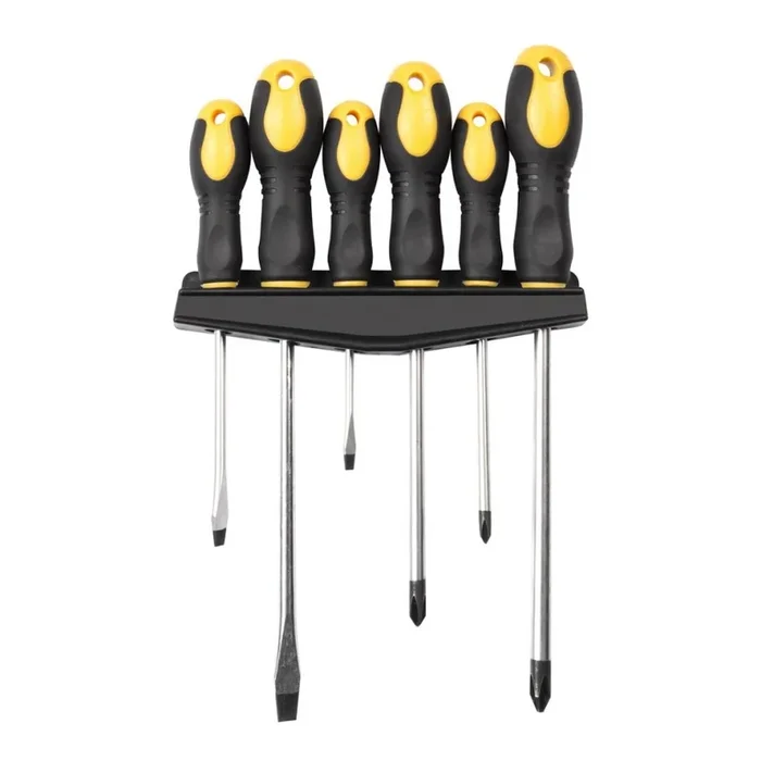 Fieldmann – Juego de destornilladores con soporte 6 piezas